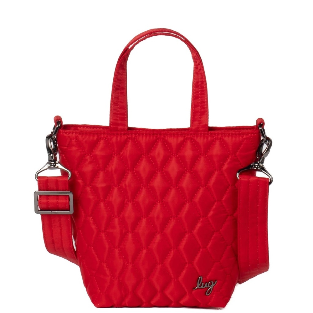 NWT Lug Tip Toe Crossbody Bag in Poppy Red - Limited Holiday Edition!